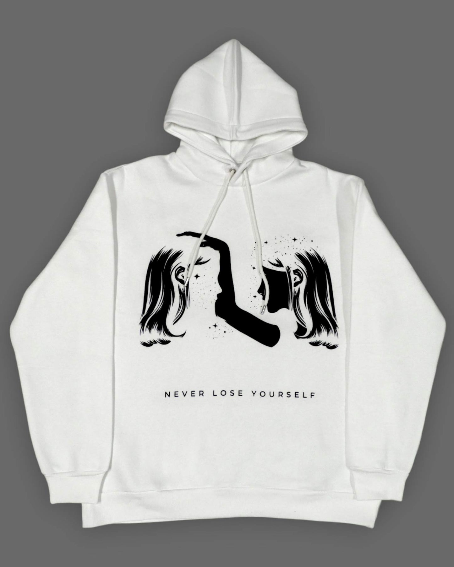 Lost in Freedom - White Hoodie