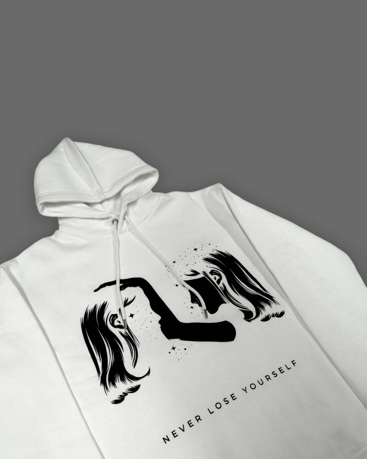 Lost in Freedom - White Hoodie