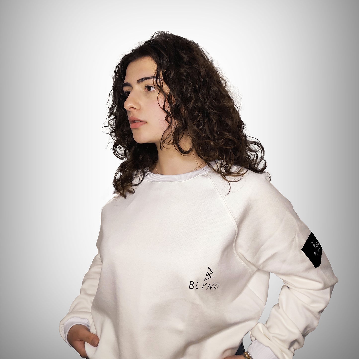 White Sweatshirt // MYL Collection