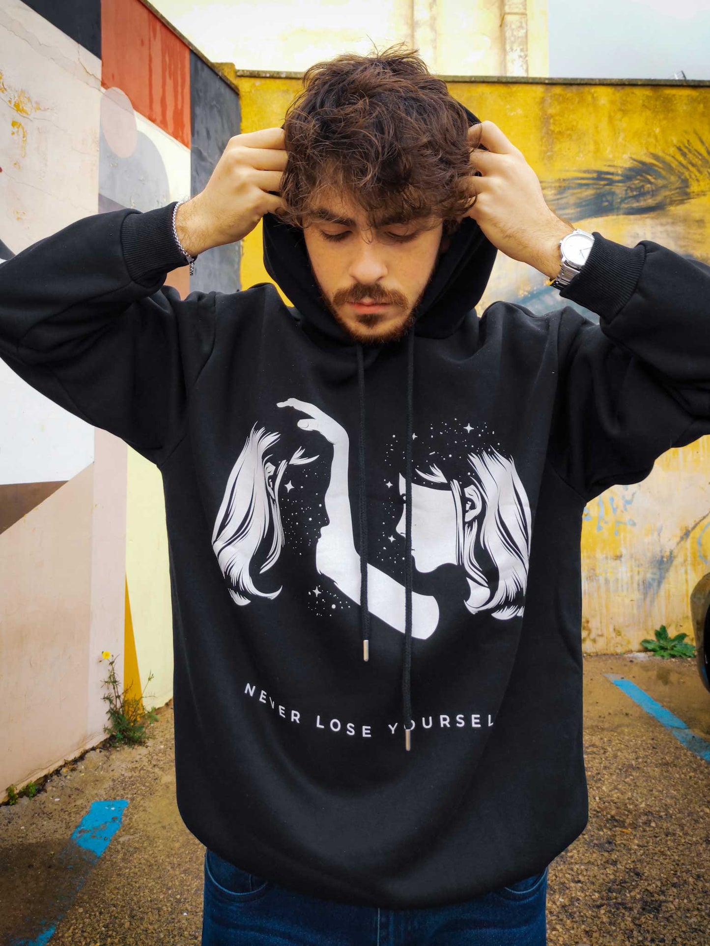 Lost in Freedom - Black Hoodie