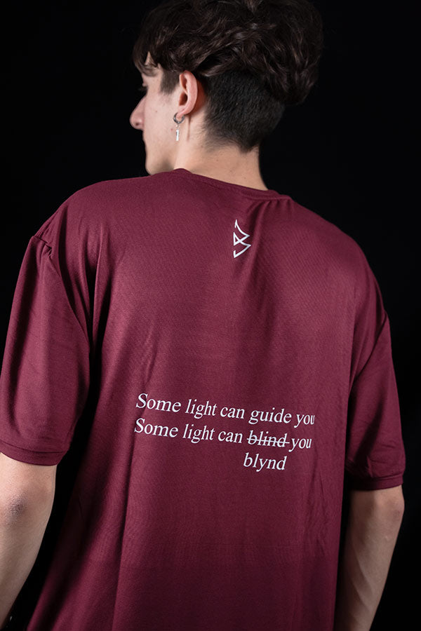 Bordeaux T-Shirt // "Some Light Collection"